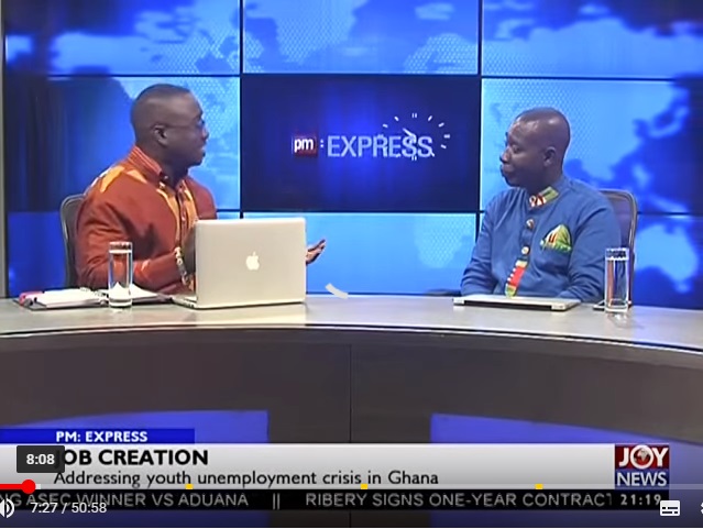 Prof. Baah-Boateng addresses Youth Unemployment Issues on JOYNews TV